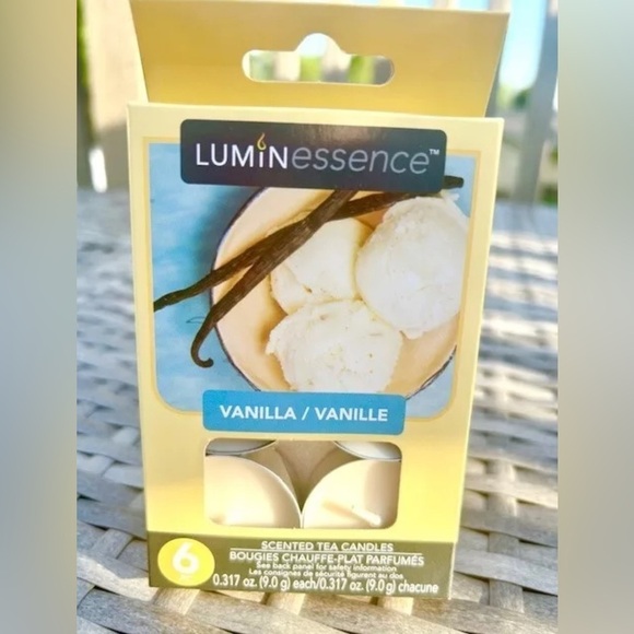 White Pearlescent Glass Votive Tea Light Candle Holder Set FREE CANDLES!… - Picture 7 of 8